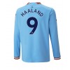 Manchester City Erling Haaland #9 Hemmatröja 2022-23 Långa ärmar